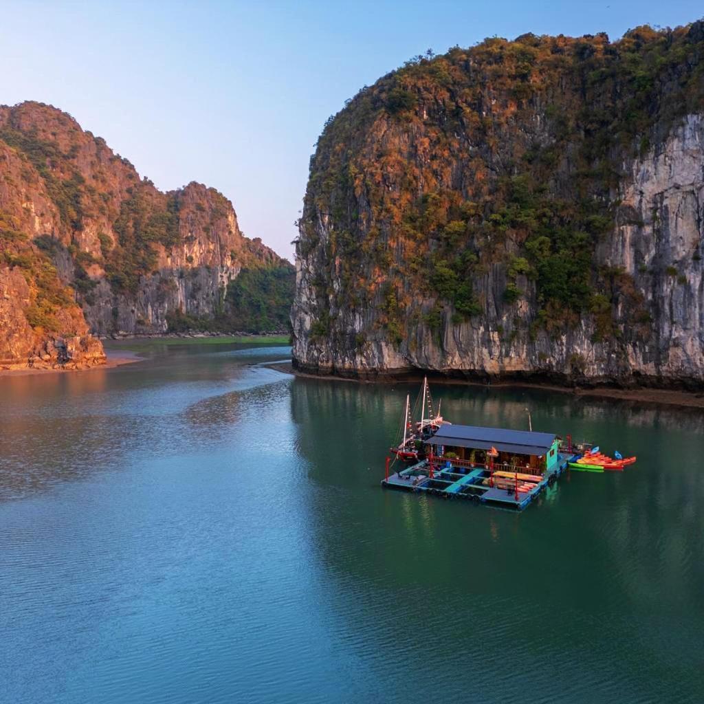 Eco Floating Farm Stay Cai Beo Chan Chau 외부 사진